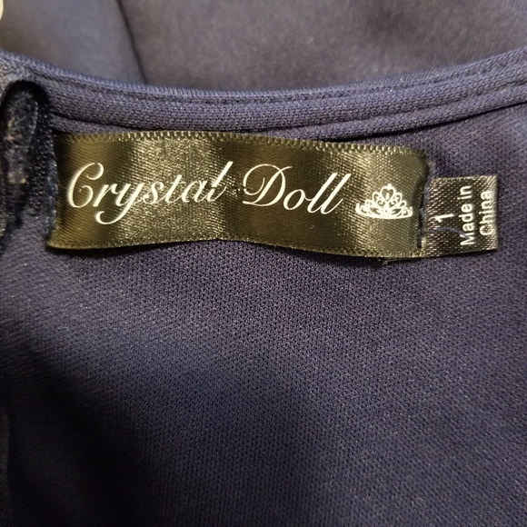 Crystal Doll Crochet Flared Dress, Size 1 - Picture 12 of 13